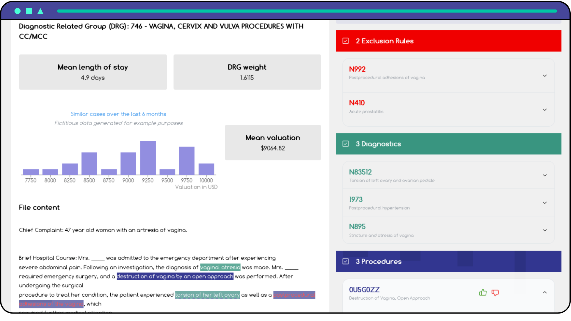 Turn medical notes into optimized E/M codes